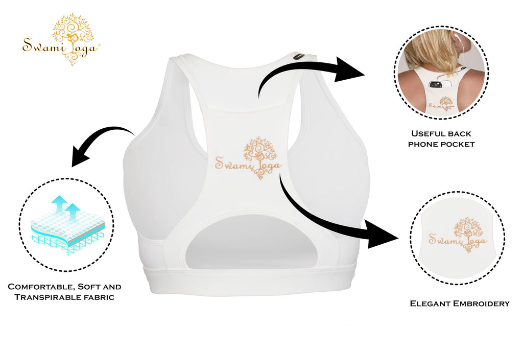 Phone Pocket Sports Bra