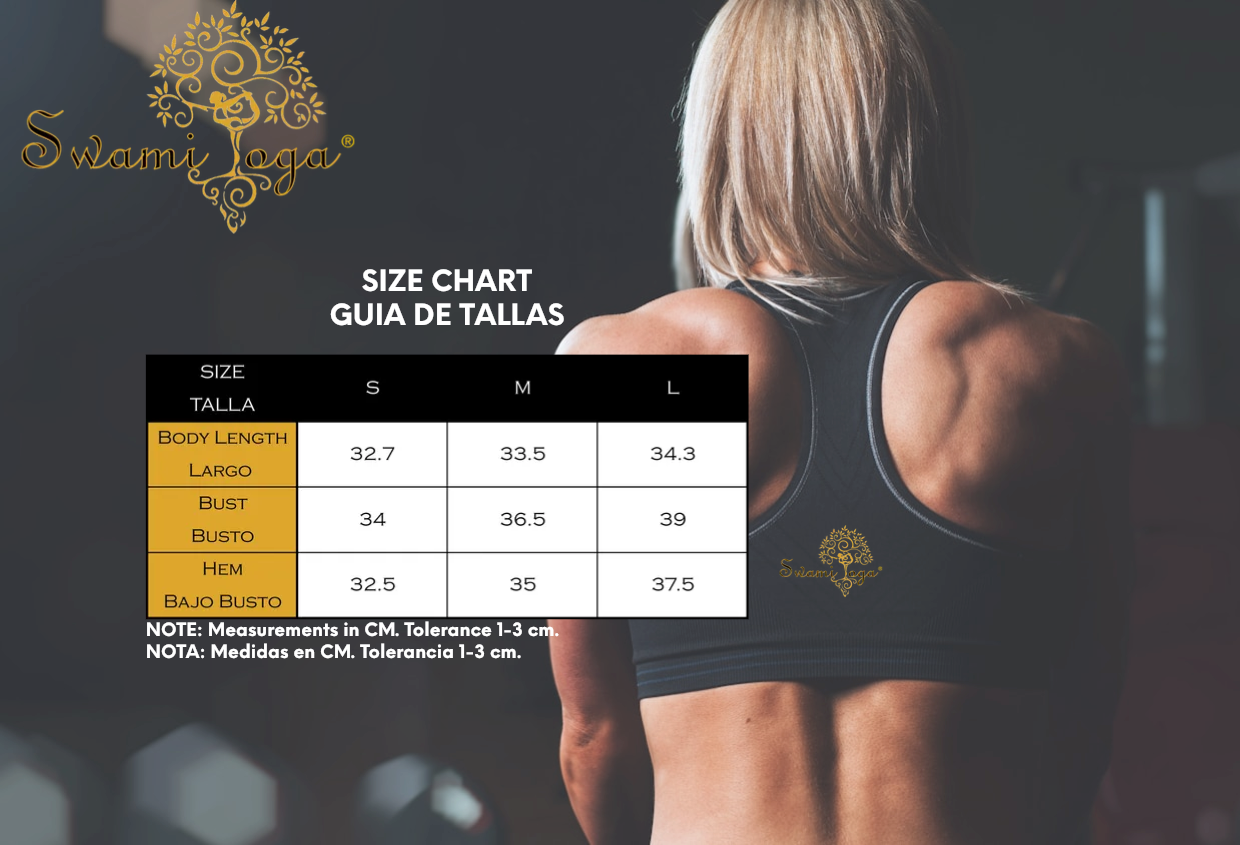 Crossed Back Sports Bra