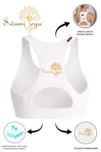 top deportivo yoga alta sujecion mujer blanco